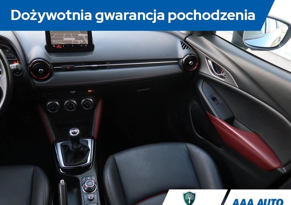 Mazda CX-3 cena 74000 przebieg: 134220, rok produkcji 2017 z Pińczów małe 191